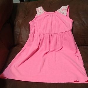 4T healthtex girls pink casual summer dress